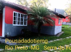 Pousada do Tie - Rio Preto MG, haustierfreundliches Hotel in Rio Prêto