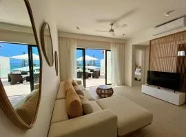 Exclusive beachfront penthouse