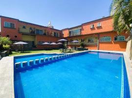 Hotel Cabañas Santa Cruz, hotel v destinaci Oaxtepec