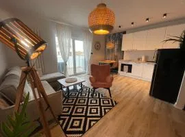 Przytulny apartament nad morzem - RUSINOWO