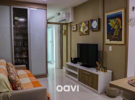 Qavi - Flat em Resort Beira Mar Cotovelo #InMare57, hotel en Parnamirim