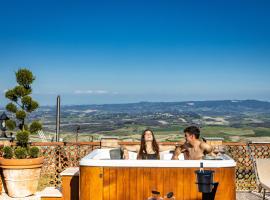 Agri Apartment La Terrazza La Ripadoro, huoneisto kohteessa Chianni