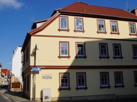 Ferienwohnung Haus Maria, hotell sihtkohas Mühlhausen