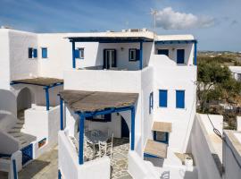 Paros 3 bedrooms Messonette for 6 persons by MPS, boende vid stranden i Kampos Paros