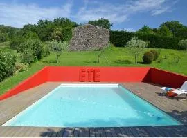 Maison spacieuse avec piscine à Saint-Lager-Bressac