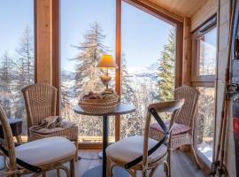 La vente en poupe : Luxury chalet (11p). 5 bedrooms and 3 bathrooms. In the centre of Vallandry, with a beautiful view, luxury hotel in Landry