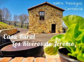 Casa Rural Los Riveros de Jeromo, chalet de montaña en Selaya