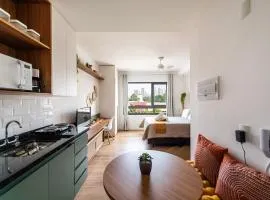 LA5 Studio Charmoso com Acesso Fácil ao Metrô