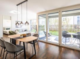 STAYY Green Oasis near Zurich I free Parking I TV, hotel v destinaci Dietikon
