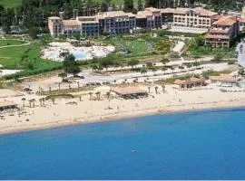 Appartement climatisé bord de plage et piscine