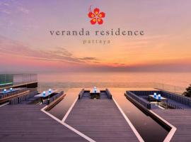 Veranda Residence/1BR/25th floor, strandhótel í Na Jomtien