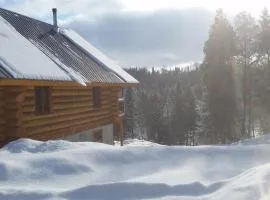 Chalet bois rond aux paysages uniques avec Spa !