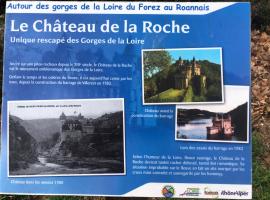 Chez Ghislaine et Robert, hotel blizu znamenitosti La Roche  Castle, Saint-Priest-la-Roche