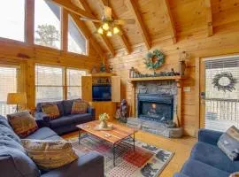 Smoky Mountains Cabin with Hot Tub, Deck and Views!