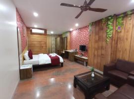 Hotel Blooming Soul, hotel Jotiba Temple környékén Kolhápurban