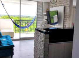 Apto en Girardot con Balcón, Piscina y Parqueadero – hotel dla rodzin w mieście Girardot