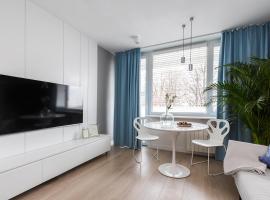 Apartament Bielany 3 min from metro with 5-meals per day customisable diet catering and free parking, hotel near Mlociny Metro Station, Warsaw