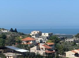 Villa in village, hotel i Dāliyat el Karmil