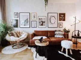 Loft apartment with balcony in centre