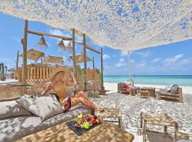 Seabel Rym Beach Djerba, pet-friendly hotel in Taguermess