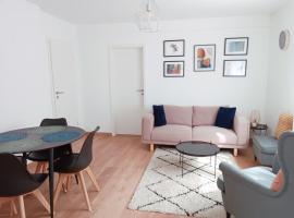 Appartement cosy dans une maison calme et parking gratuit、イルキルシュ・グラフェンスタデンのアパートメント