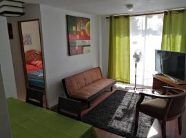 Hospedaje Rancagua - Centro - Hermoso Departamento: Rancagua'da bir otoparklı otel