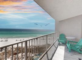 Beachfront - Renovated - Gulf view Bedroom - FLPCB5, villa in Panama City Beach