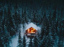 Moment&ocirc;m Refuges Nature, camping de lujo en Petite-Rivi&egrave;re-Saint-Fran&ccedil;ois