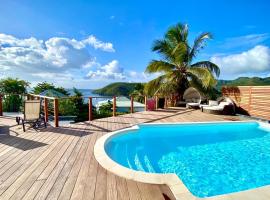 La villa Kawana à 5 minutes à pied de la plage, hotel v destinaci Les Anses-dʼArlets