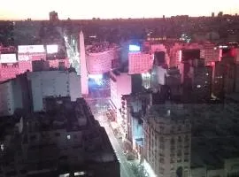 Que mejor vista del Obelisco piso a la calle Corrientes