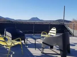 La terrasse des volcans