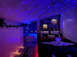 Suite romantique Spa Baln&eacute;oth&eacute;rapie, hotel com spa em &Eacute;chirolles