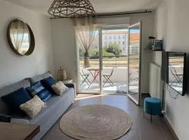 Cosy T3 gare Terrasse + parking