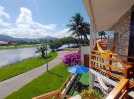 Recanto da Lagoa Flat、イーリャ・コンプリーダのビーチ周辺のバケーションレンタル