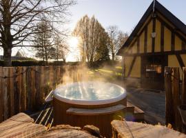 Le Puits Jaune - Gîte Nature et Spa, hotel econômico em Saint-Denis-le-Thiboult