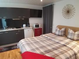 Beau studio avec terrasse et vue POUR NON FUMEURS, alojamiento con cocina en Belmont-sur-Lausanne