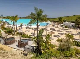 2214-Modern apt with private beach