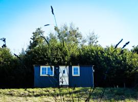 Oak Shepherds Hut, hotel in Wootton Fitzpaine