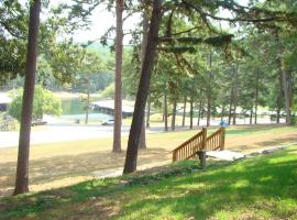 GR5 - Mountain Harbor Queen Guest Room on Lake Ouachita，Mount Ida的飯店