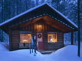 Reclusive Moose Cabins, viešbutis mieste Vest Gleišeiris, netoliese – Ledyno nacionalinis parkas