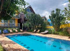 Yellow Haven Lodge, būstas prie paplūdimio mieste Kampala
