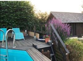 Maison de 3 chambres avec piscine partagee jardin clos et wifi a Notre Dame du Touchet, viešbutis mieste Notre-Dame-du-Touchet