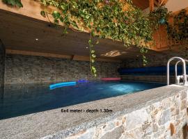 L Ame et Son du Coeur，位于Dorénaz的别墅