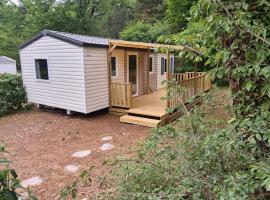 Mobil Home Camiers, glamping a Camiers