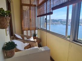 포르투 MEO 마레스 비바스 근처 호텔 Apartamento vista Douro e Mar