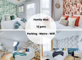 Bundle Famille Max - 12 personnes ที่พักให้เช่าในลา คูร์เนิฟ