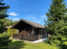 Ferienhaus-Blockhütte im Fichtelgebirge - Nagler See 2 km, cheap hotel in Nagel