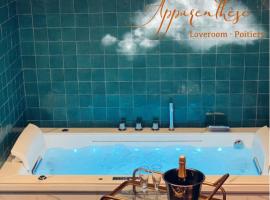 Apparenth&egrave;se Love Room Jacuzzi Sauna