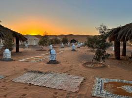 Sahara traveling camp