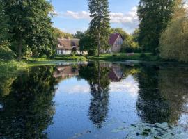 Katen am Schwanenteich - Graue Kate, hotel in Lassan